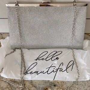 Simple Glitter Clutch-fr David’s Bridal